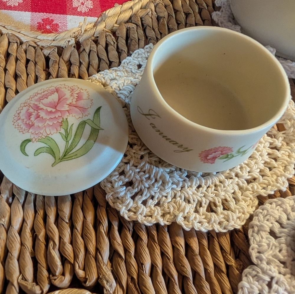 Antique Lot Of Beautiful Floral Heaven - Picture 9 of 17